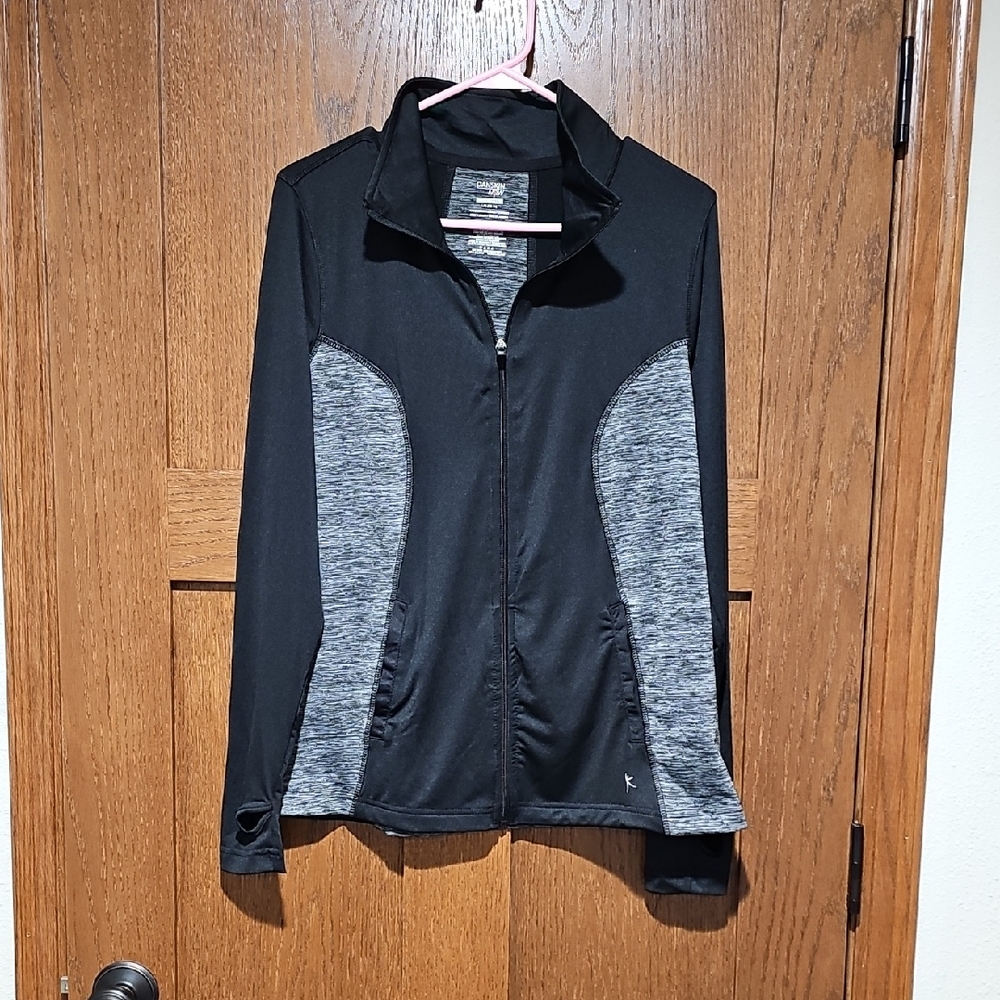 Danskin Now Black and Gray Women's Jacket